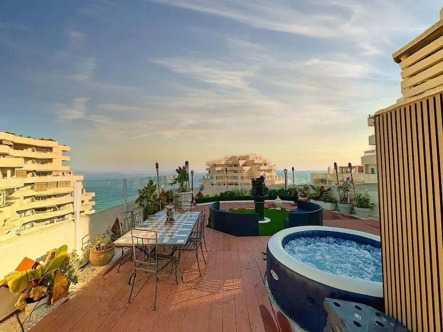 New Atico De Lujo Benalbeach Jacuzzi Benalmadena Apartment